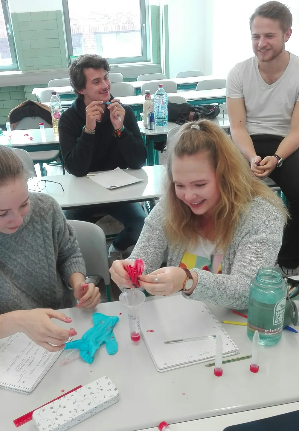 Praktische Übung im Kurs