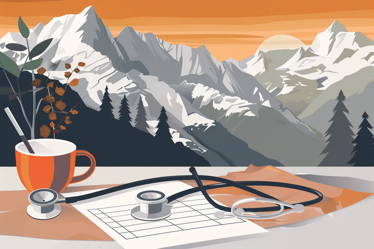 Illustration zum Thema Was ist der MedAT? Der Aufnahmetest fürs Medizinstudium in Österreich