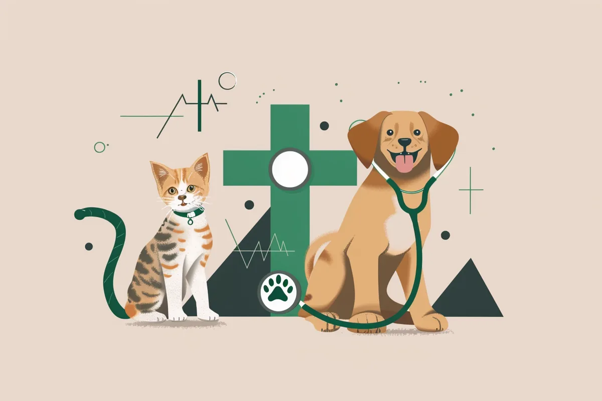 Illustration zum Thema Tiermedizin studieren: NC und TMS an den Standorten